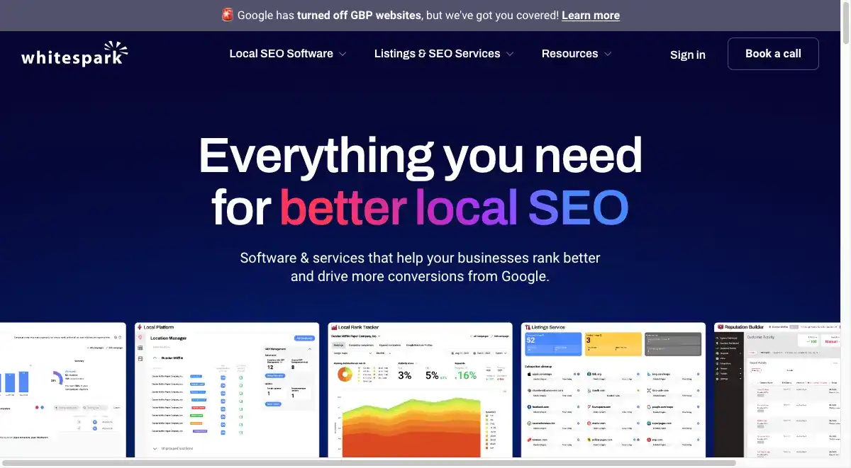 Whitespark Local SEO Tools & Citation Services